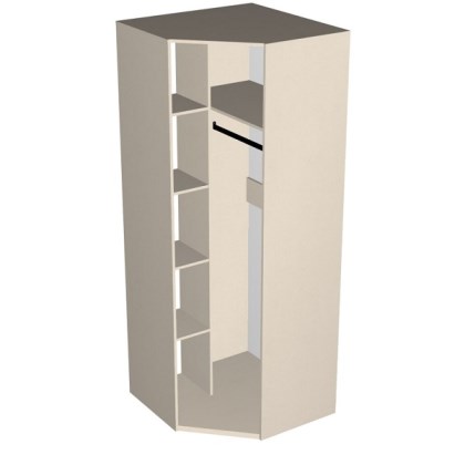 Корпус шкафа 1дв угловой СП "Альва"