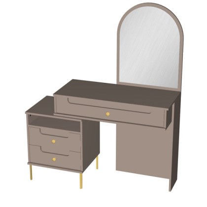 Стол туалетный "Лаура" 1200*440*1514