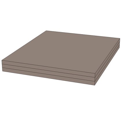 Полки СП "Лаура" 3дв 434*506*48 (3шт)