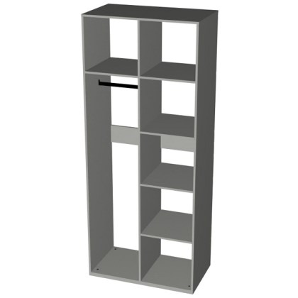 Корпус шкафа СП "Ланиса" 2дв комбинированный