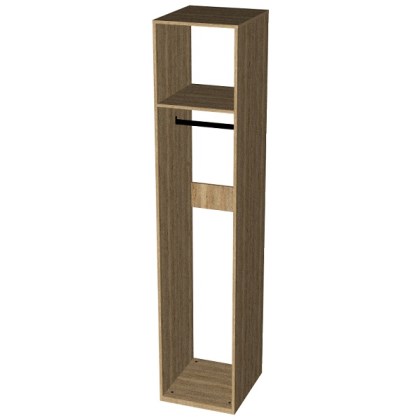 Корпус шкафа 1дв СП "Мрамор" 447*522*2147