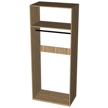 Корпус шкафа 2дв СП "Мрамор" 891*522*2147