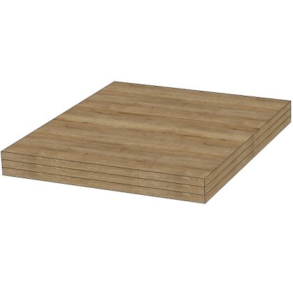 Полки 1дв СП "Мрамор" 410*487*48 (3шт)