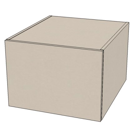 Антресоль "Лори", 500*566*360