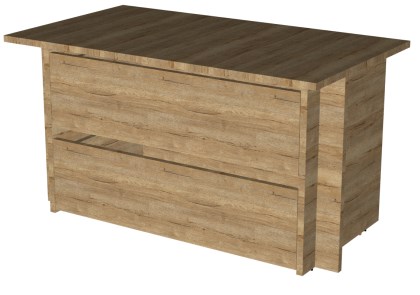 Ящики 3дв/4дв/5дв СП "Мрамор" 864*487*476 (2шт)