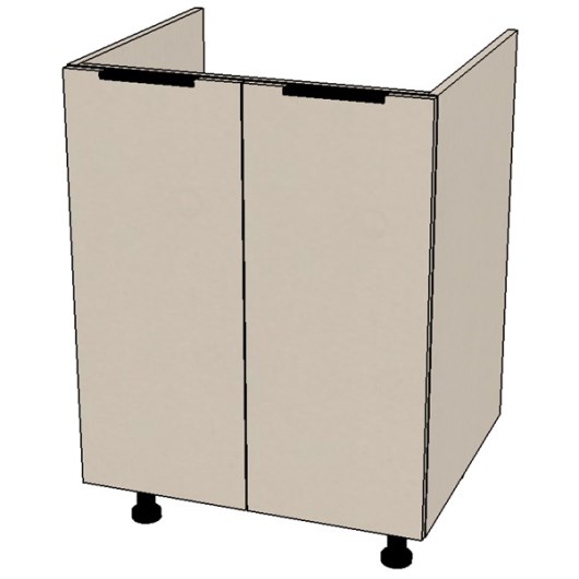 Стол мойка 600, 2дв,