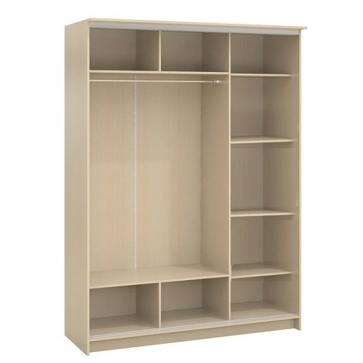 Корпус шкафа-купе 3дв 1772*600*2400 (1.026)